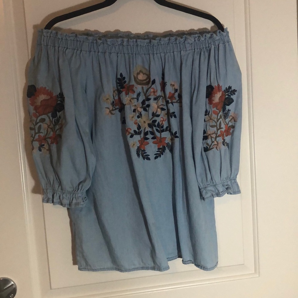 Off the shoulder top